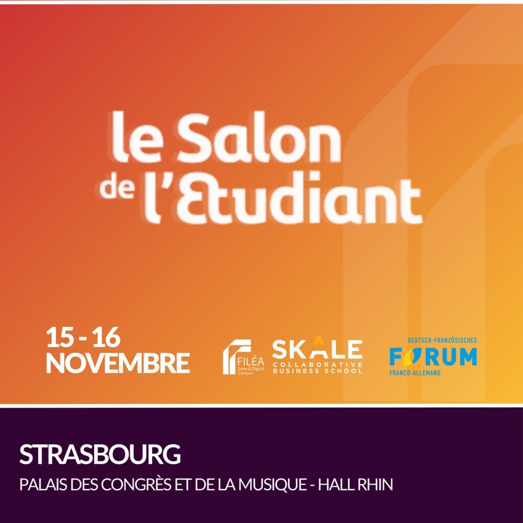 Retrouvez-nous au salon de l'Etudiant